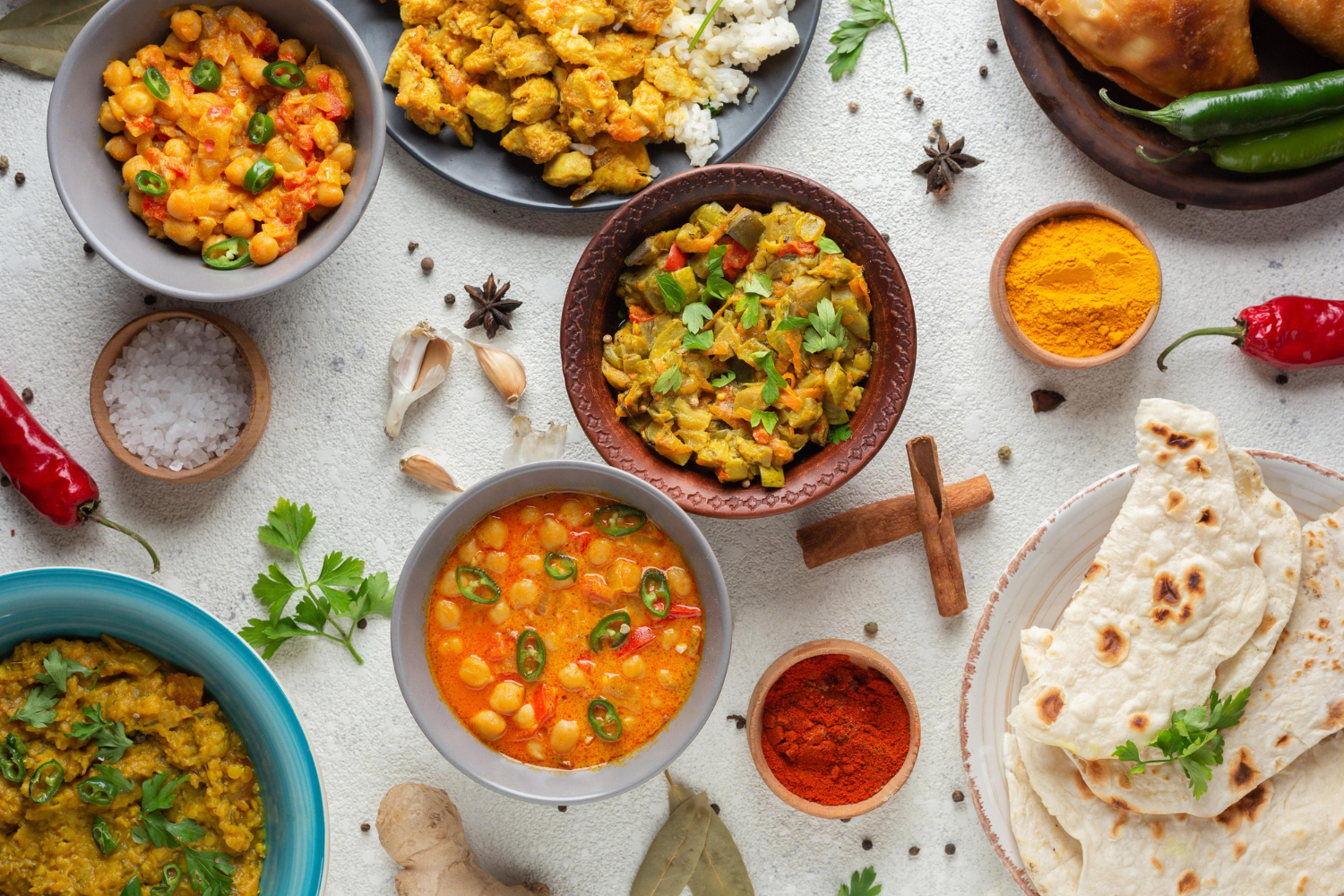 Die indische Küche – ein Fest für die Sinne